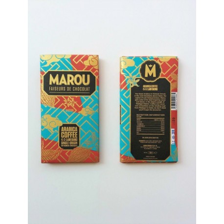 Chocolat Noir Marou – Café Arabica Lam Dong 64%