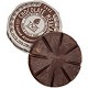 Disques de chocolat "TAZA" Amandes salés