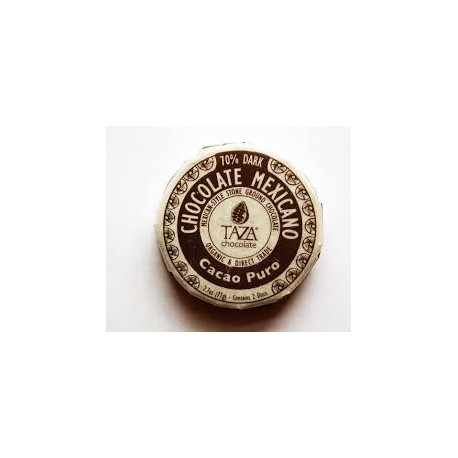 Disques de chocolat "TAZA" Pur 70%
