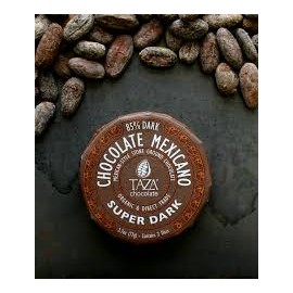 Disques de chocolat "TAZA" Pur 85%