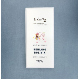 tablette Chocolat Noir Oialla – Beniano 78% de Cacao